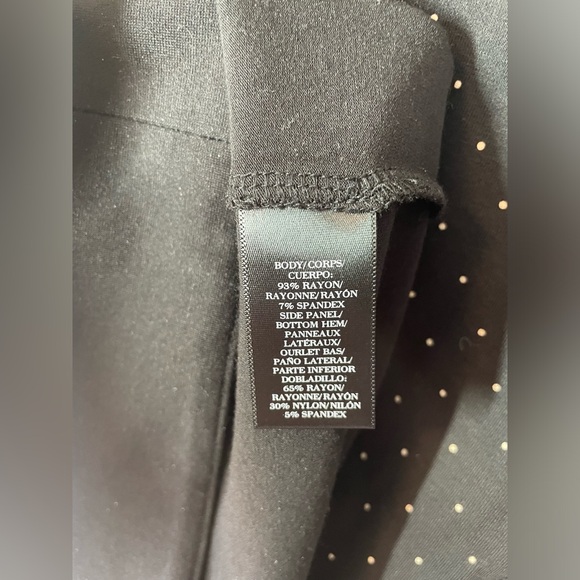 NEW ANN TAYLOR SHEATH POLKA DOT DRESS woman’s 6 - Picture 4 of 7